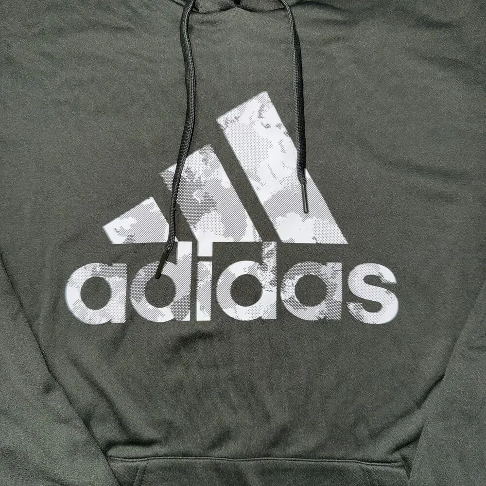 Men’s Adidas Large Green Hoodie
